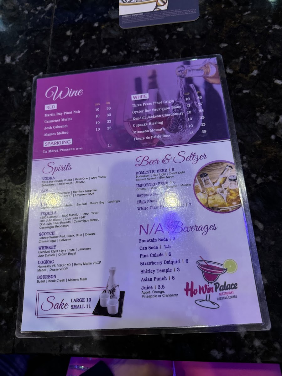 Menu Ho Win Palace-1