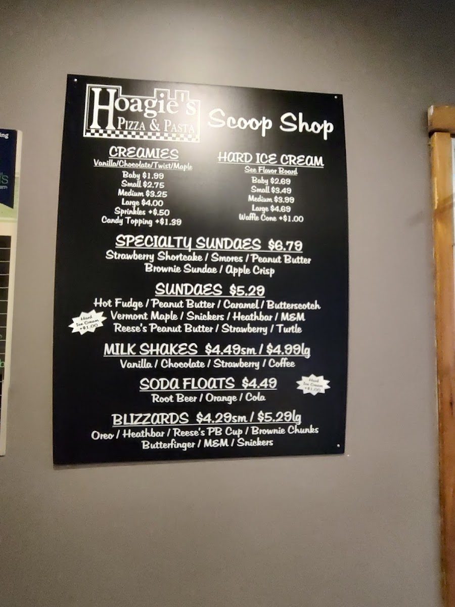Menu Hoagie's Pizza & Pasta Morrisville-10