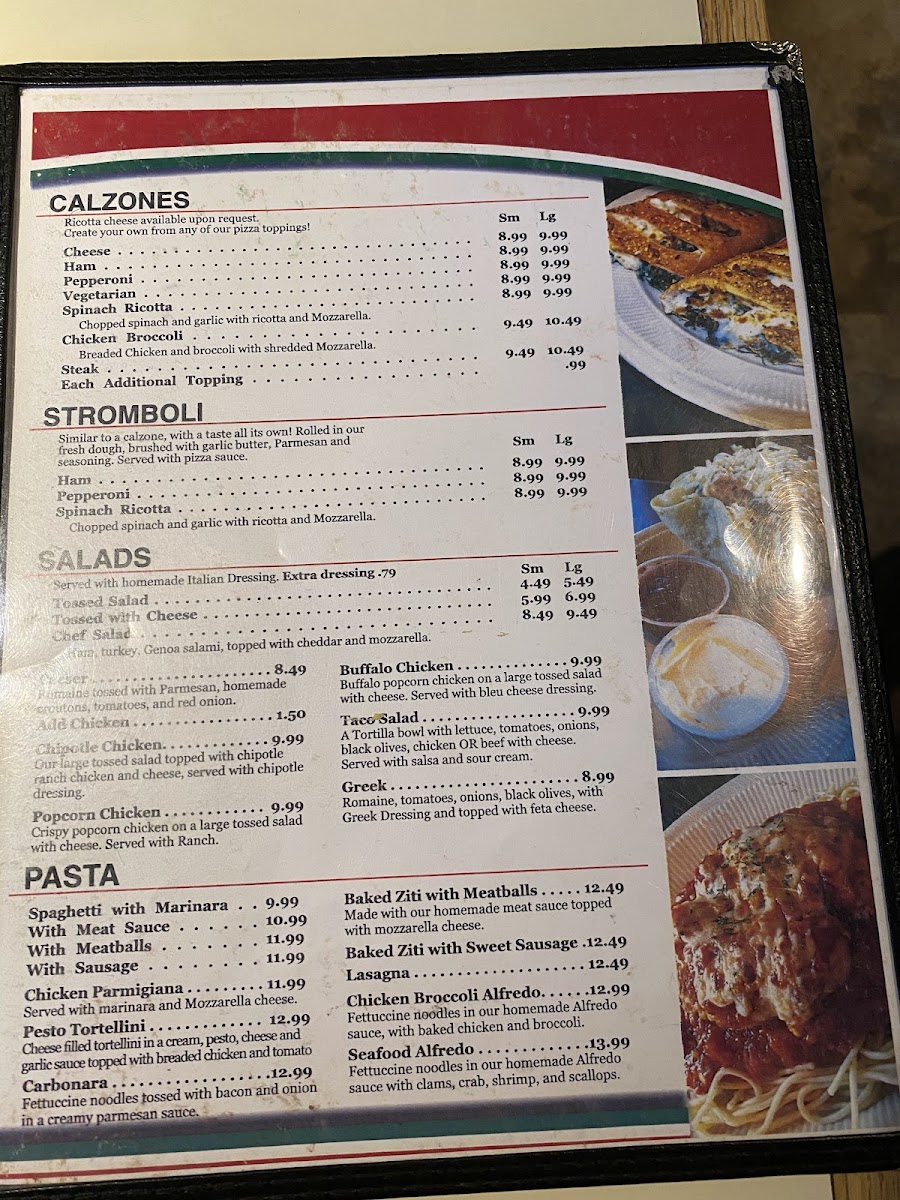 Menu Hoagie's Pizza & Pasta Morrisville-5