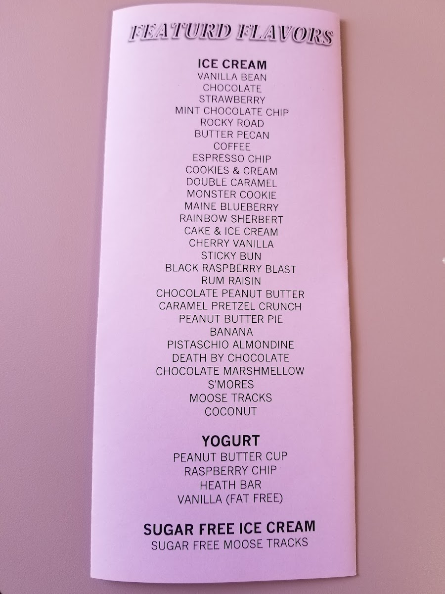 Menu Hobby Horse Ice Cream Parlor & Cafe-2