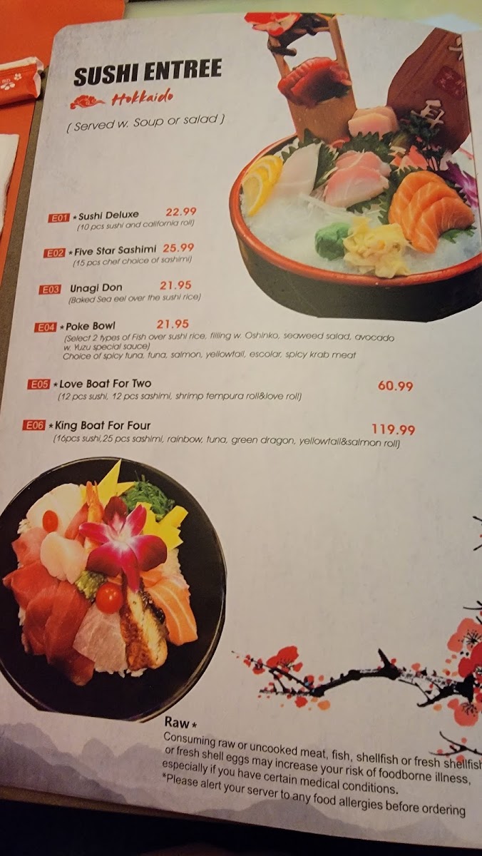 Menu Hokkaido Japanese Restaurant-10