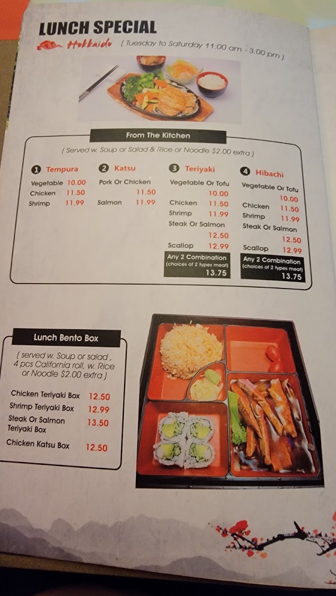 Menu Hokkaido Japanese Restaurant-7