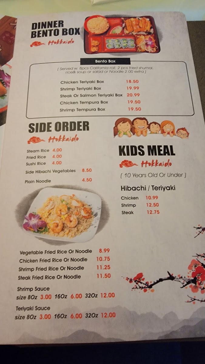 Menu Hokkaido Japanese Restaurant-8