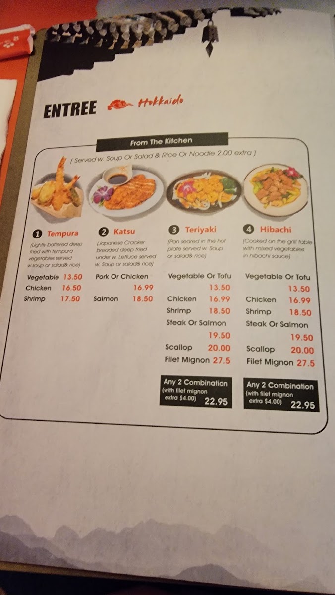 Menu Hokkaido Japanese Restaurant-9