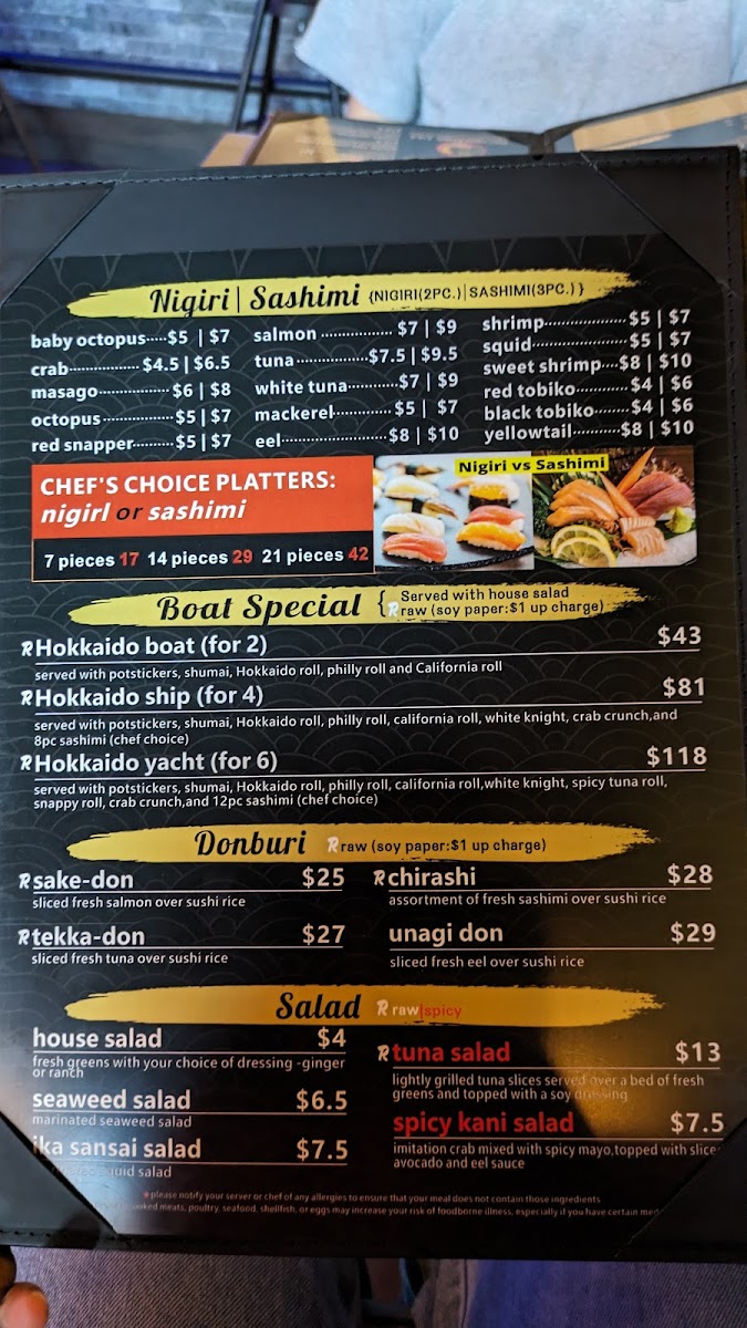 Menu Hokkaido Ramen House-10