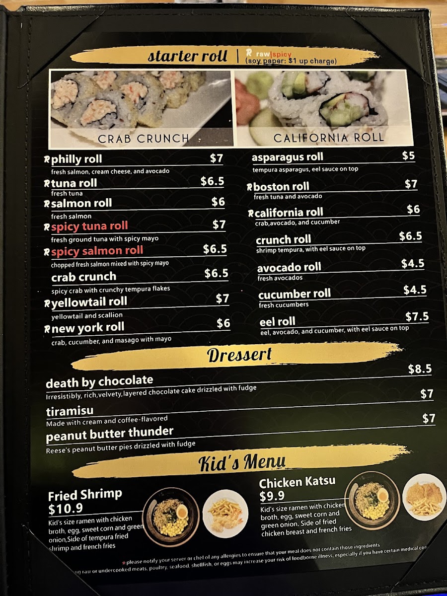Menu Hokkaido Ramen House-8