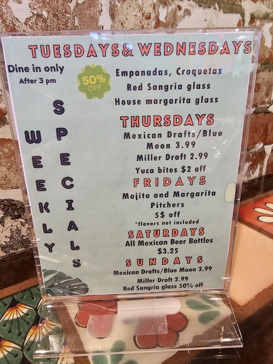 Menu Hola Havana Cuban Restaurant-10