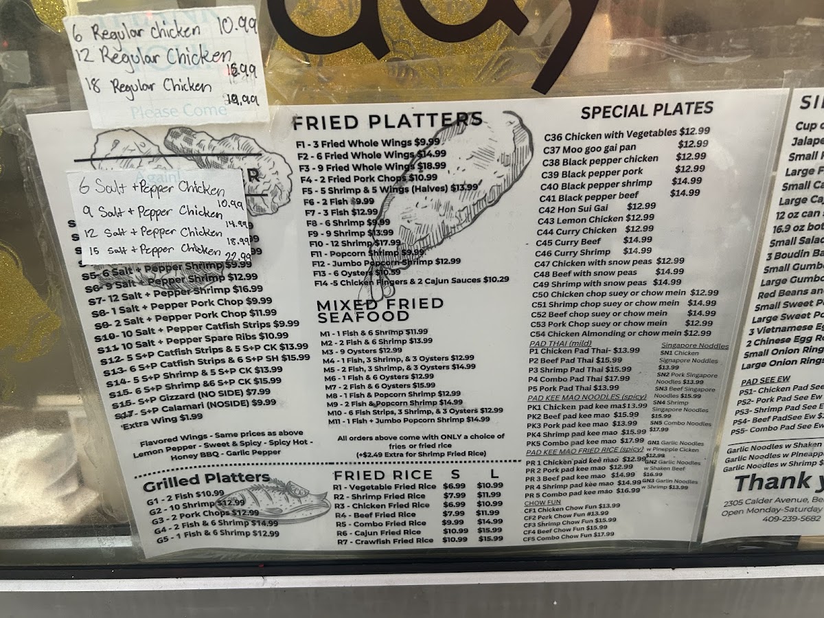 Menu Hole In The Wall-2