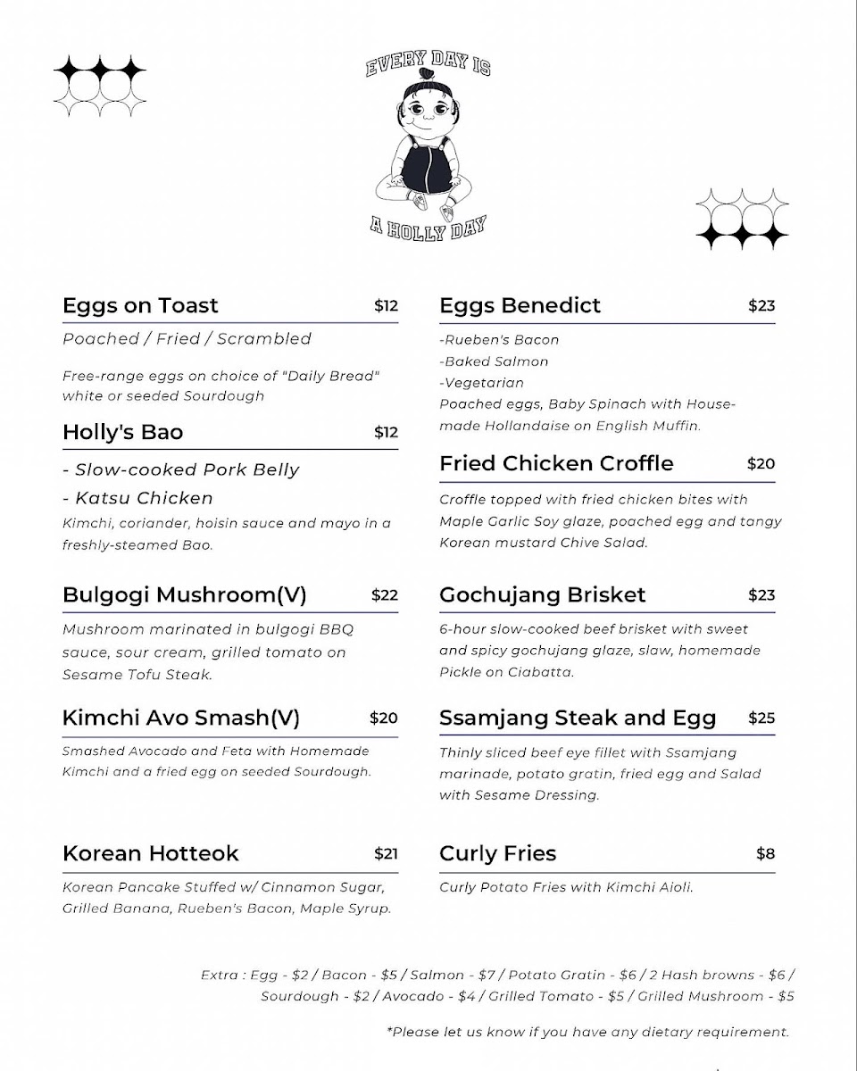 Menu Holly's Café-2