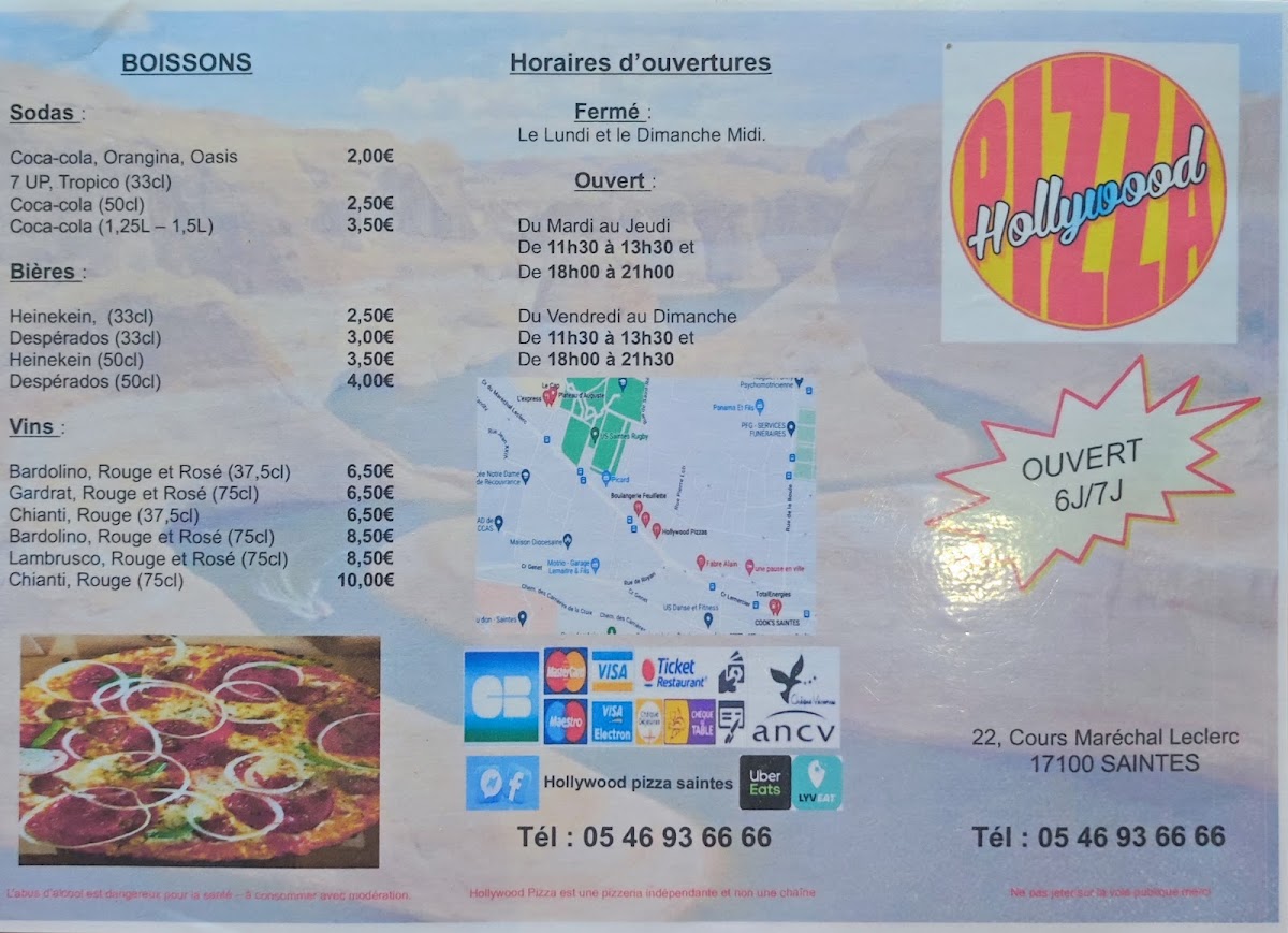 Menu Hollywood Pizzas-1