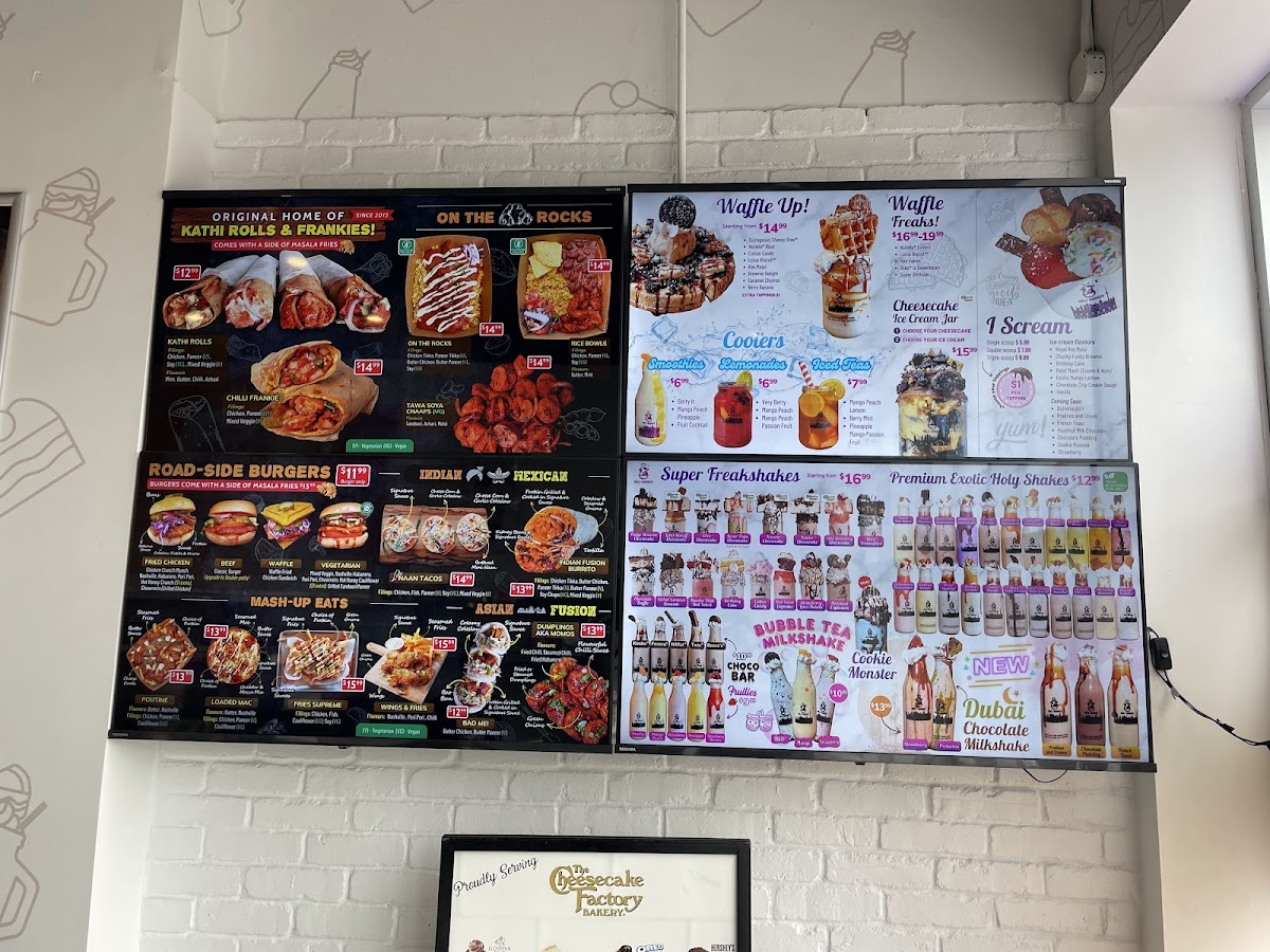 Menu Holy Shakes Burlington-2