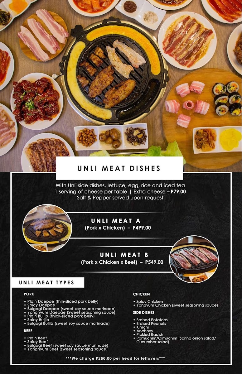 Menu Holy Smokes: Korean Grill & Resto-2