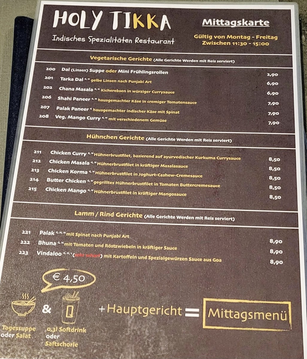Menu Holy Tikka - Indian Streetfood & Bar-5