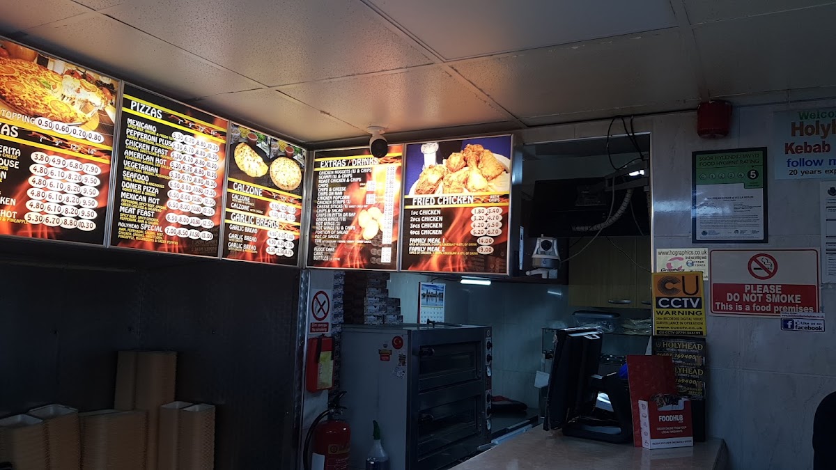 Menu Holyhead Kebab & Pizza-8