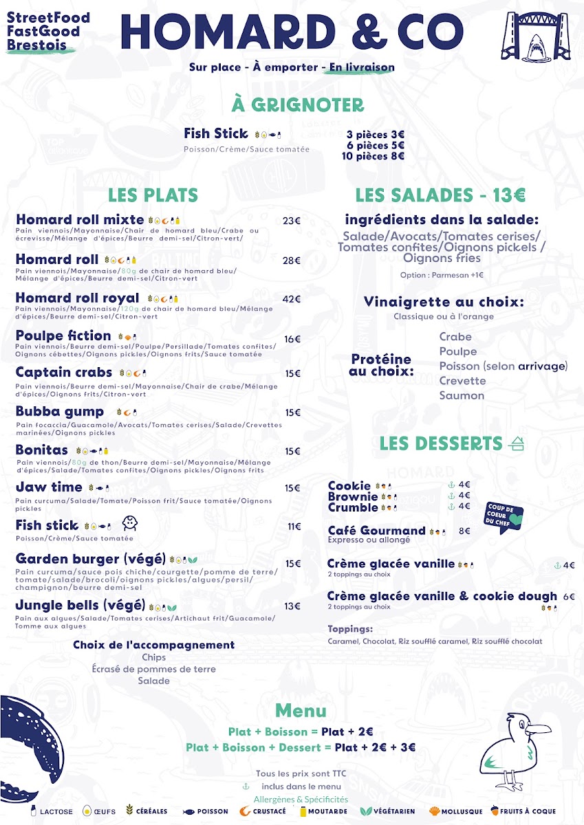 Menu Homard & Co-1