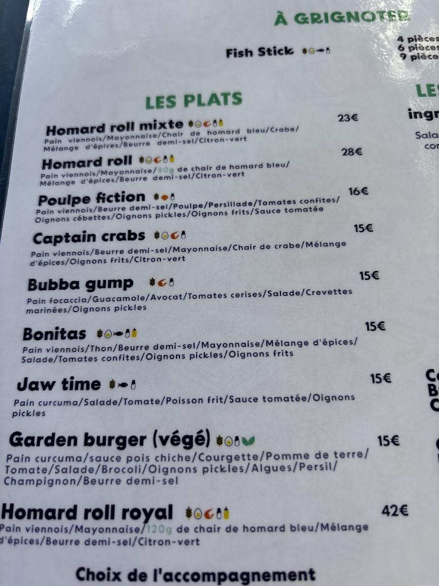 Menu Homard & Co-10