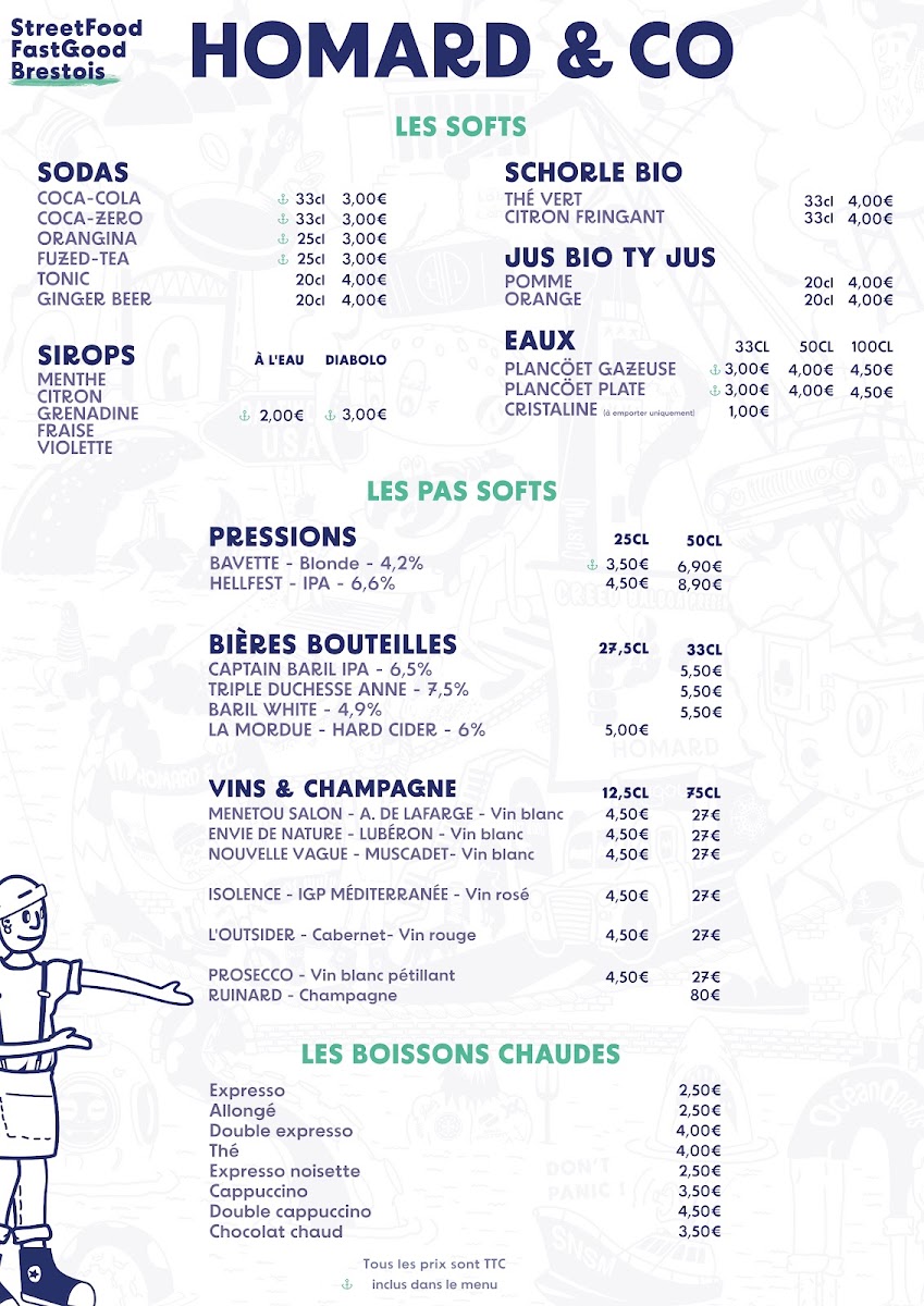 Menu Homard & Co-2
