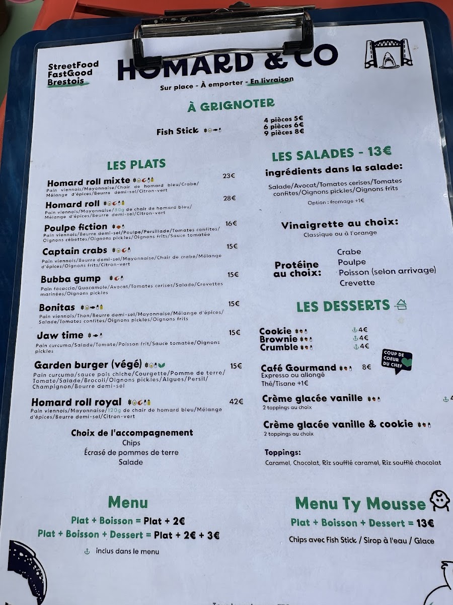 Menu Homard & Co-3