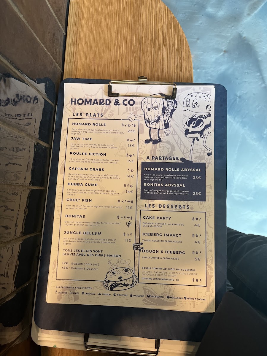 Menu Homard & Co-7