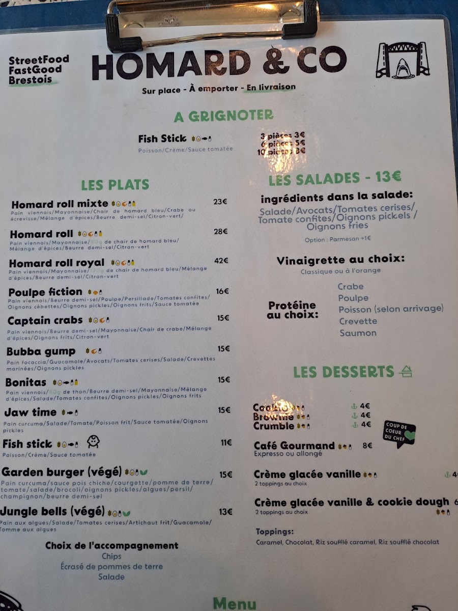 Menu Homard & Co-8
