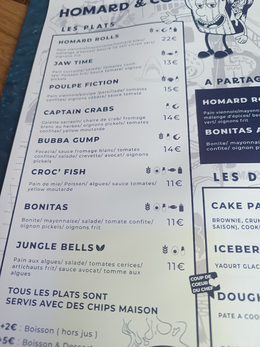 Menu Homard & Co-9