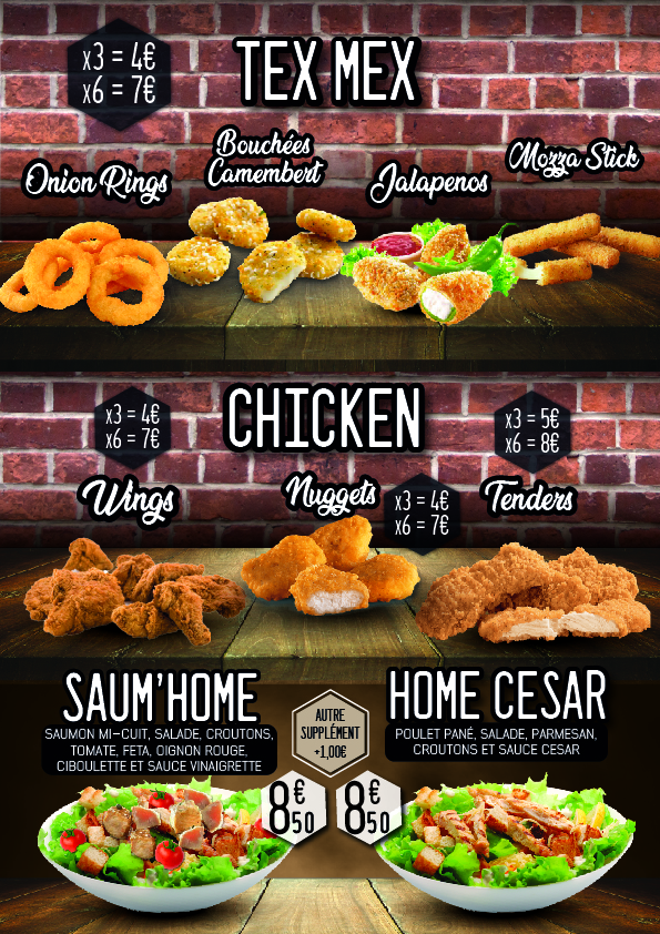 Menu Home Burger - Original Smash Burger Grenoble-3