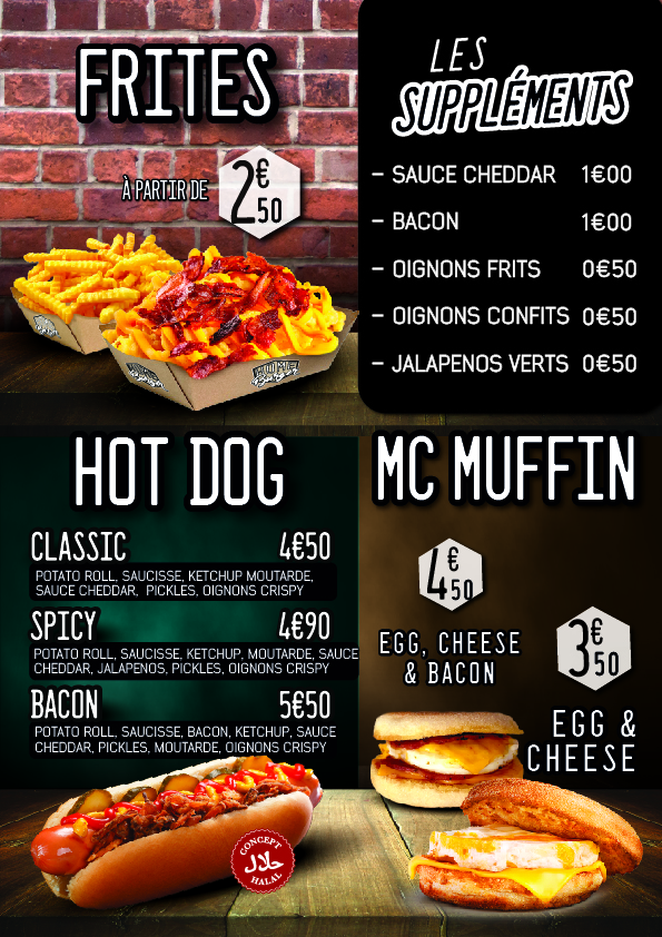 Menu Home Burger - Original Smash Burger Grenoble-4