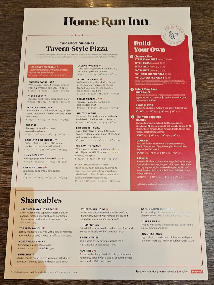 Menu Home Run Inn Pizza-1