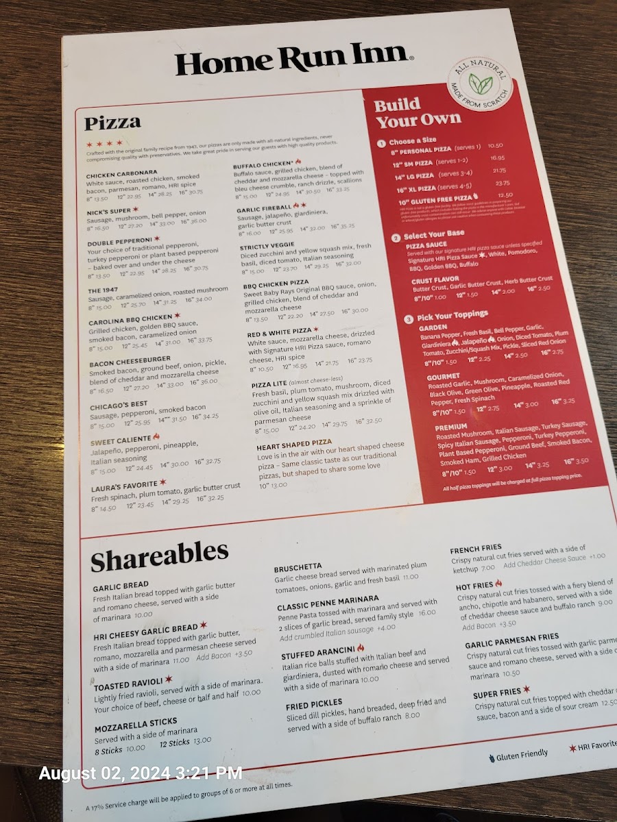 Menu Home Run Inn Pizza-2