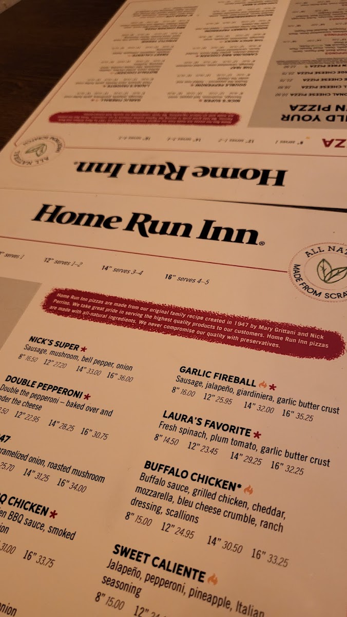 Menu Home Run Inn Pizza-5