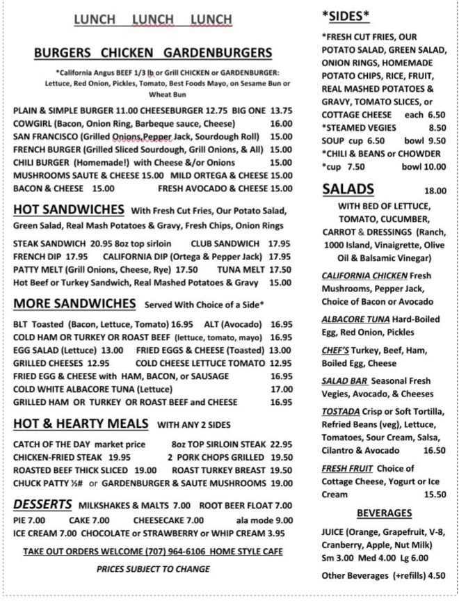 Menu Home Style Cafe-2