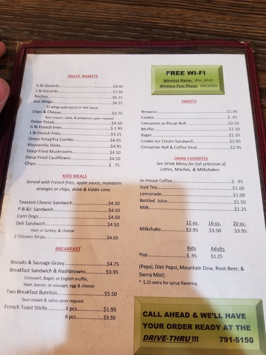Menu Homestead Bakery & Cafe-8
