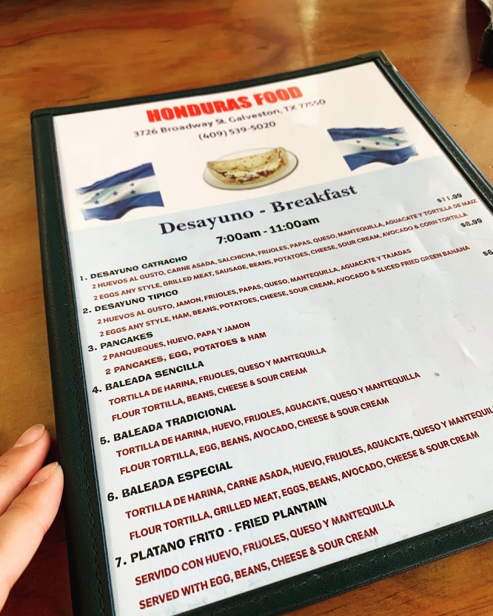 Menu Honduras Food-5
