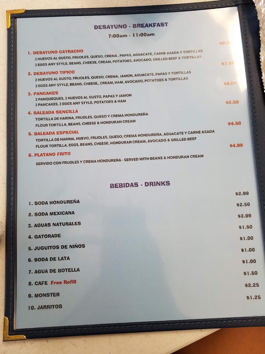 Menu Honduras Food-8