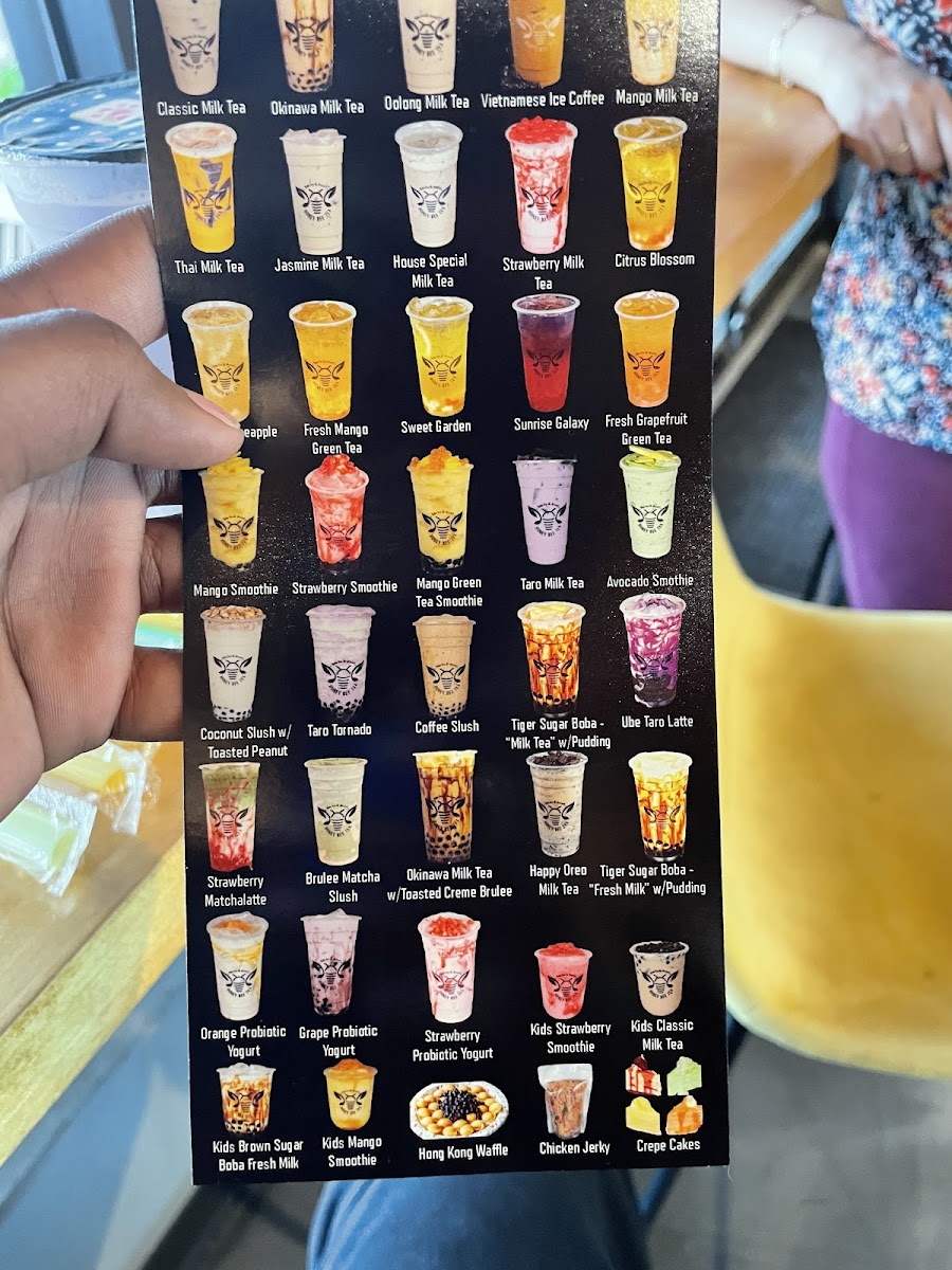 Menu Honey Bee Tea-5