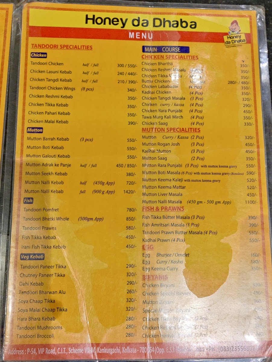 Menu Honey Da Dhaba-10