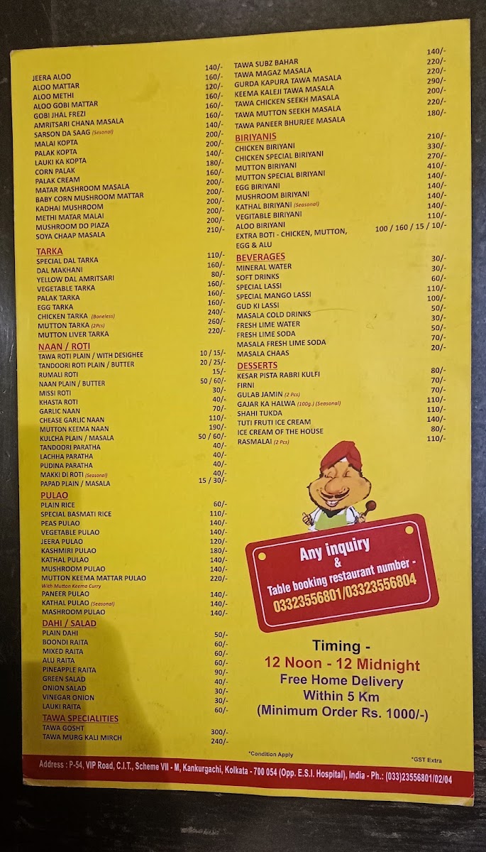 Menu Honey Da Dhaba-2