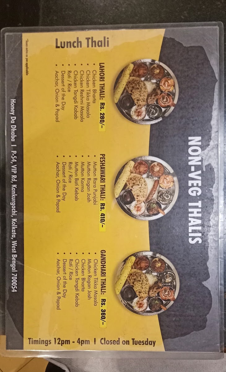 Menu Honey Da Dhaba-7