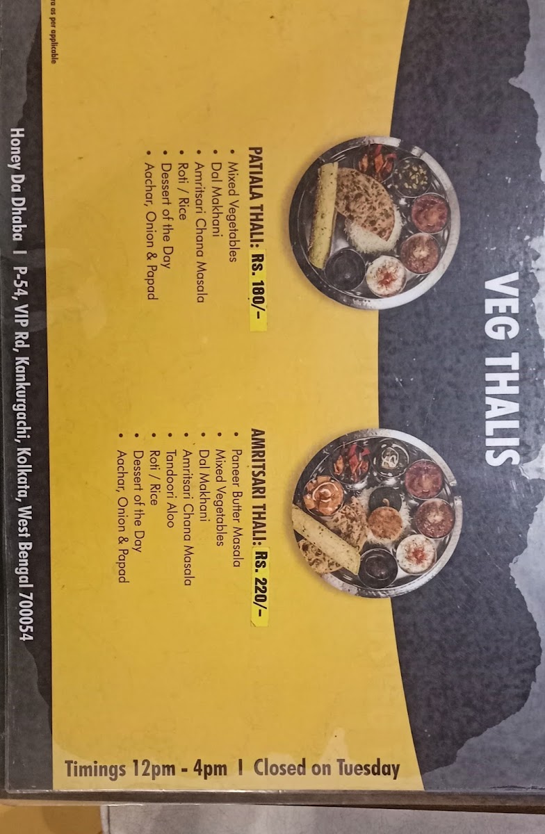 Menu Honey Da Dhaba-8