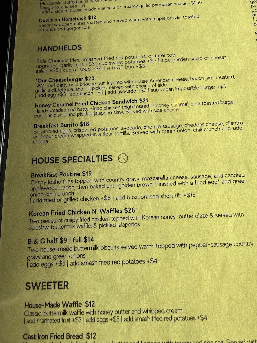 Menu Honey Eatery And Social Club-6