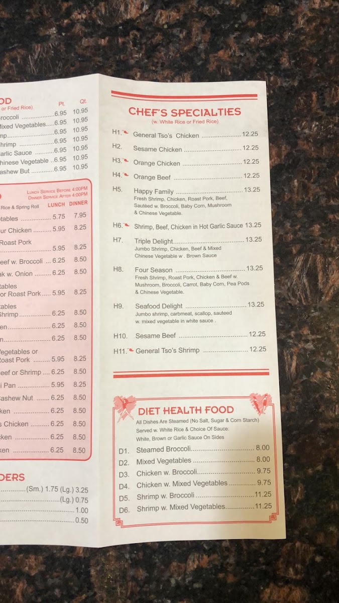 Menu Hong Kong Buffet Sushi Hibachi Lounge-6