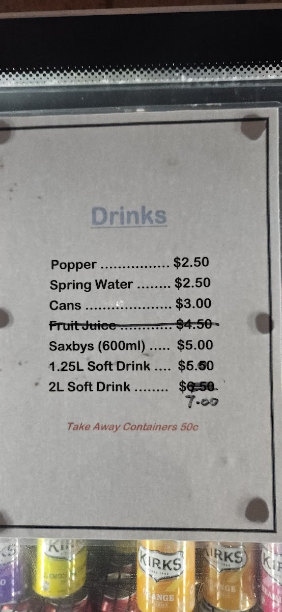 Menu Hong Kong Chinese Fast Food Restaurant-2