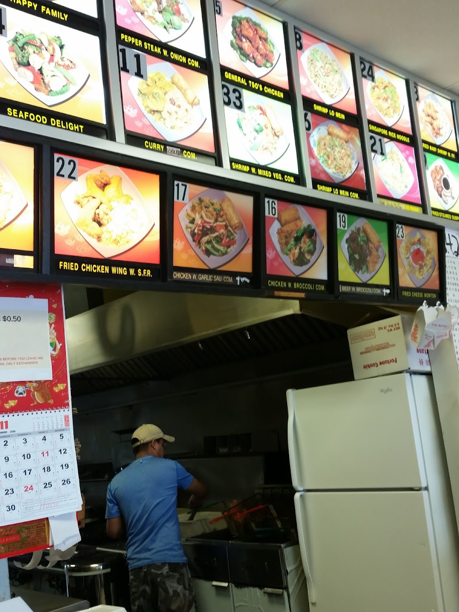 Menu Hong Kong City-1