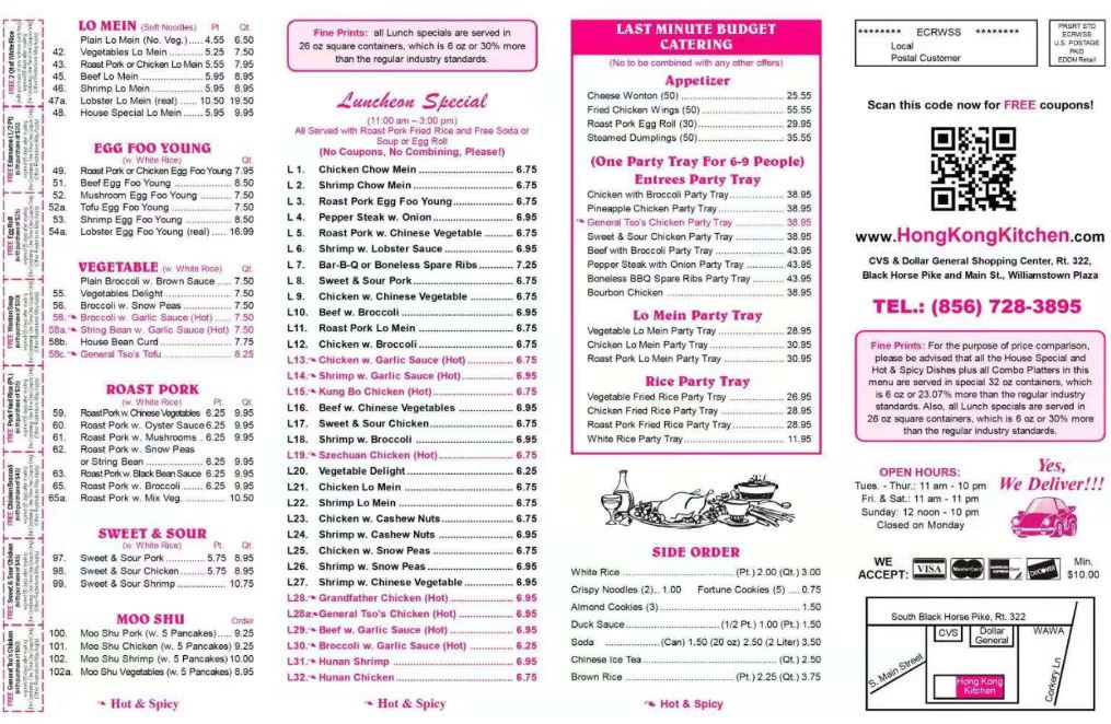 Menu Hong Kong Kitchen-2