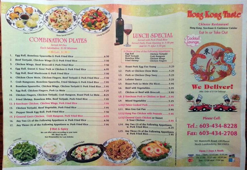 Menu Hong Kong Taste-5