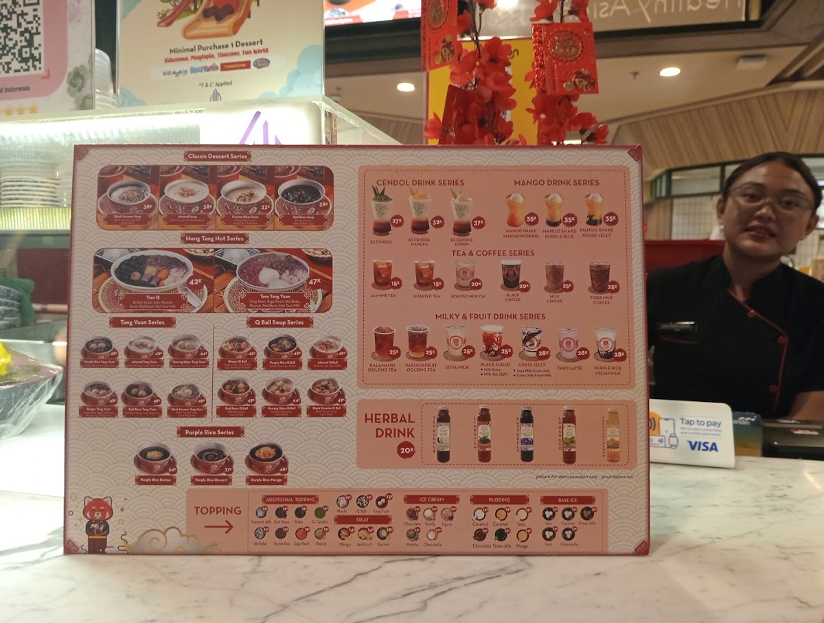 Menu Hong Tang Healthy Dessert Grand Indonesia West Mall-7