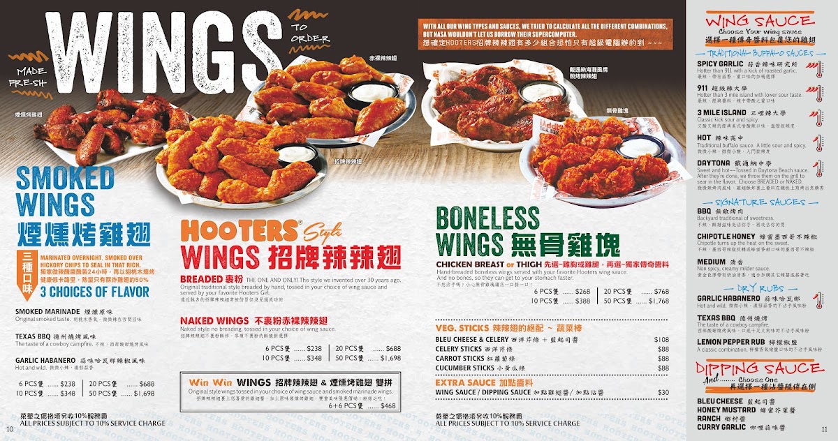 Menu Hooters-3