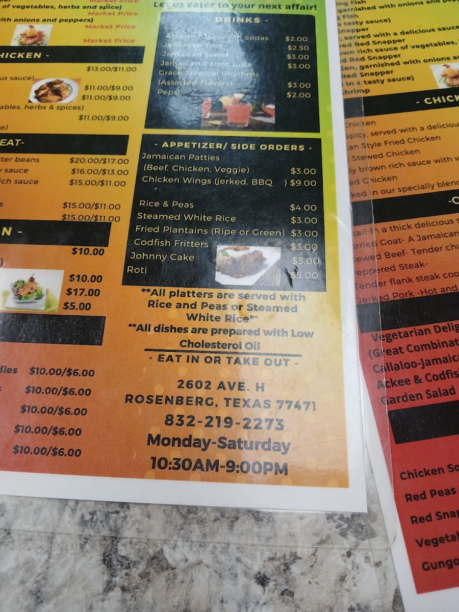 Menu Hop-A-Long’S Jamaican Kitchen-4