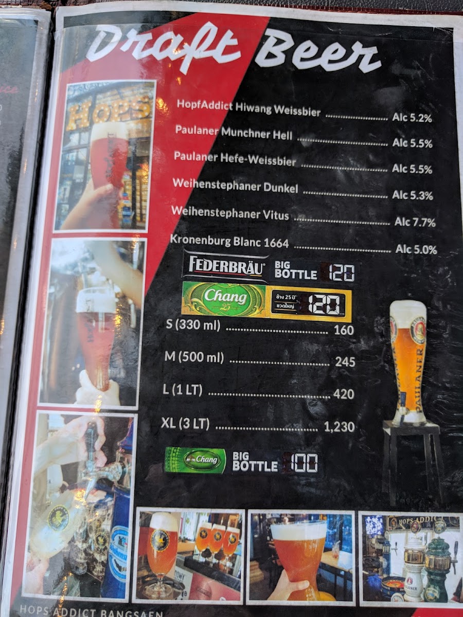 Menu Hopf Addict Bang Saen (ฮอป แอดดิคท์ บางแสน)-3