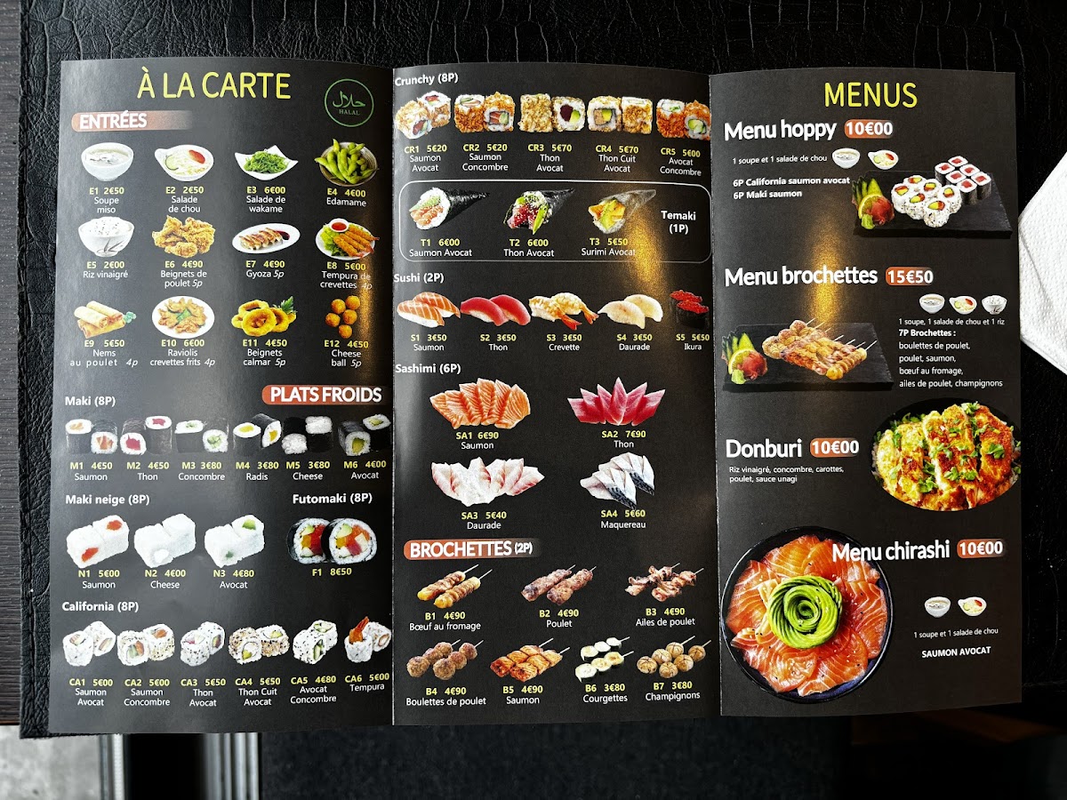 Menu Hoppy Sushi-2